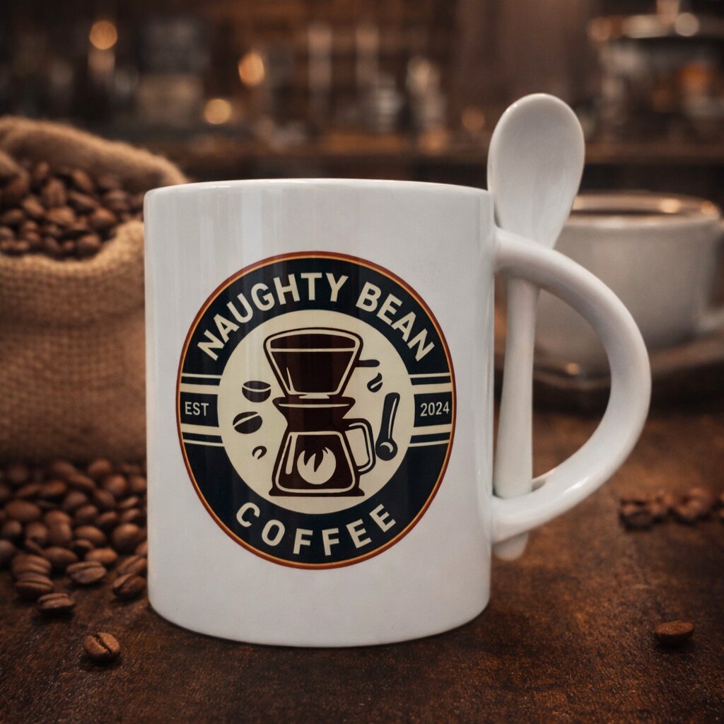 Cup with spoon